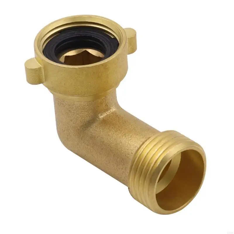 Hose Adapter Garden Hose Elbow Connector 90 Degree Brass Hose Joint Elbow Suitable for Motor Pipe Hose Joint New