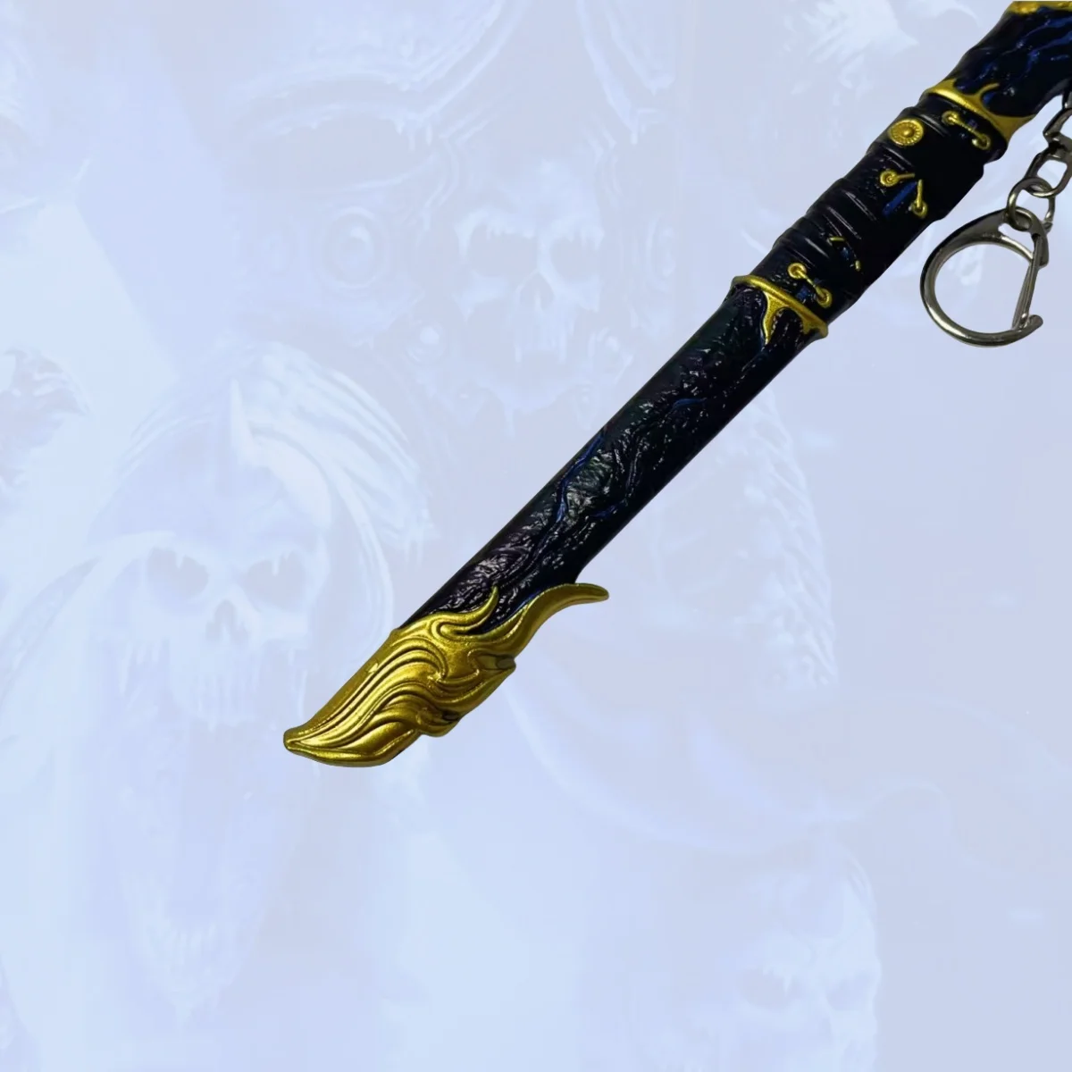 Épée Katana en métal Naraka Bladepoint de 9.8 pouces, couteau Ninja, sabre Katana japonais Original de samouraï, accessoires de Cosplay, jouet accessoire