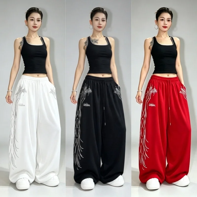early-autumn-new-style-260g-american-hip-hop-rhinestone-wide-leg-pants-women-loose-slimming-street-dance-long-pants-dancewear