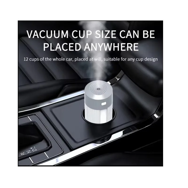 

USB Cool Mist Humidifier Quiet 300ml Tank Auto Shut Off Bedroom Office Baby Room Home Humidification