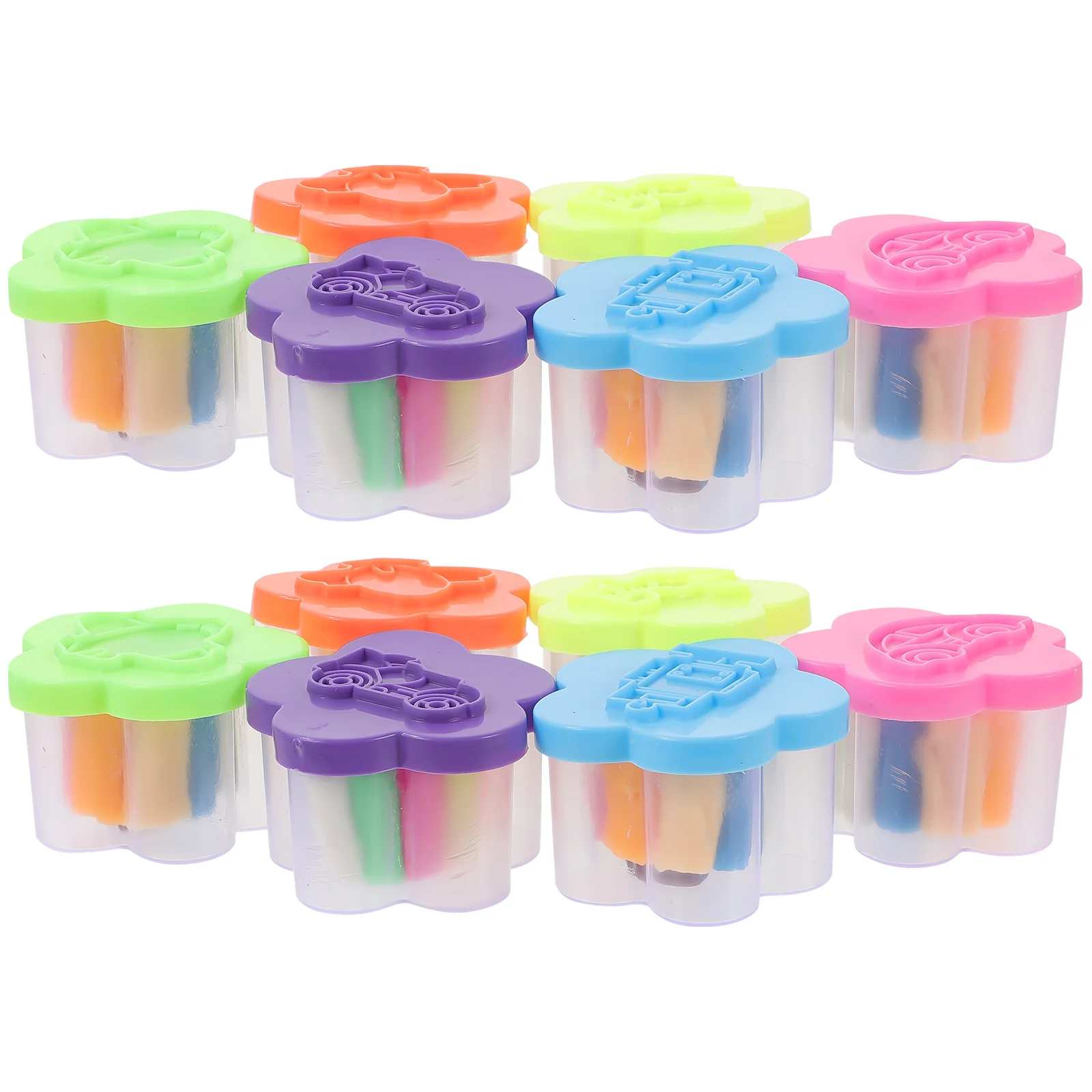 12 stücke Licht Kit Für Kinder Diy Modellierung Set Helle Farbe Polymer Clay Handwerk Kinder Geburtstag Geschenke Ton Handwerk