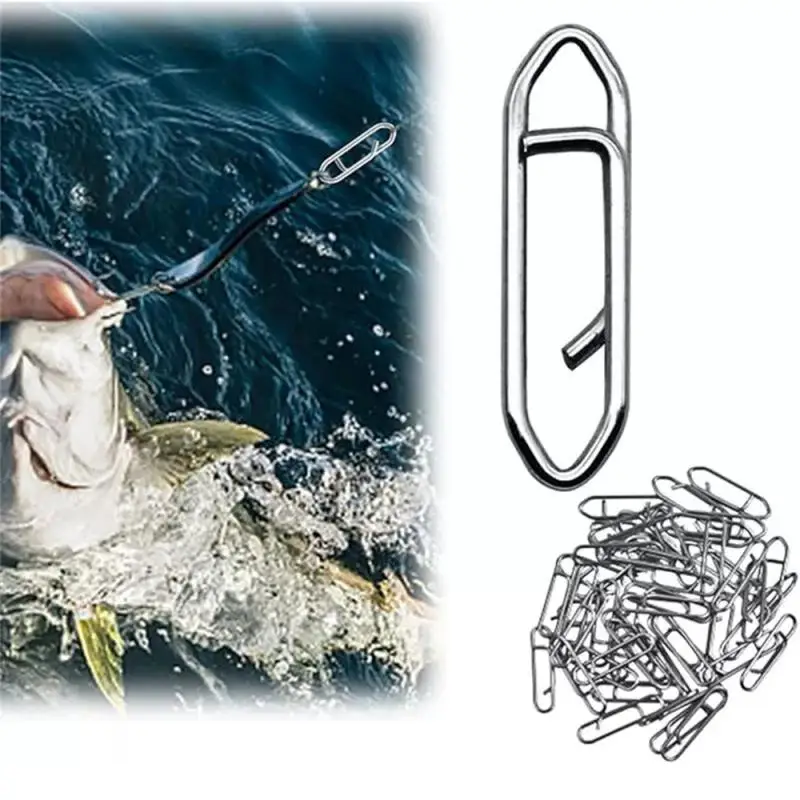 Hebilla de pesca clip de alimentación clip rápido de acero inoxidable clip de agua superior reemplazo rápido conector de conexión rápida