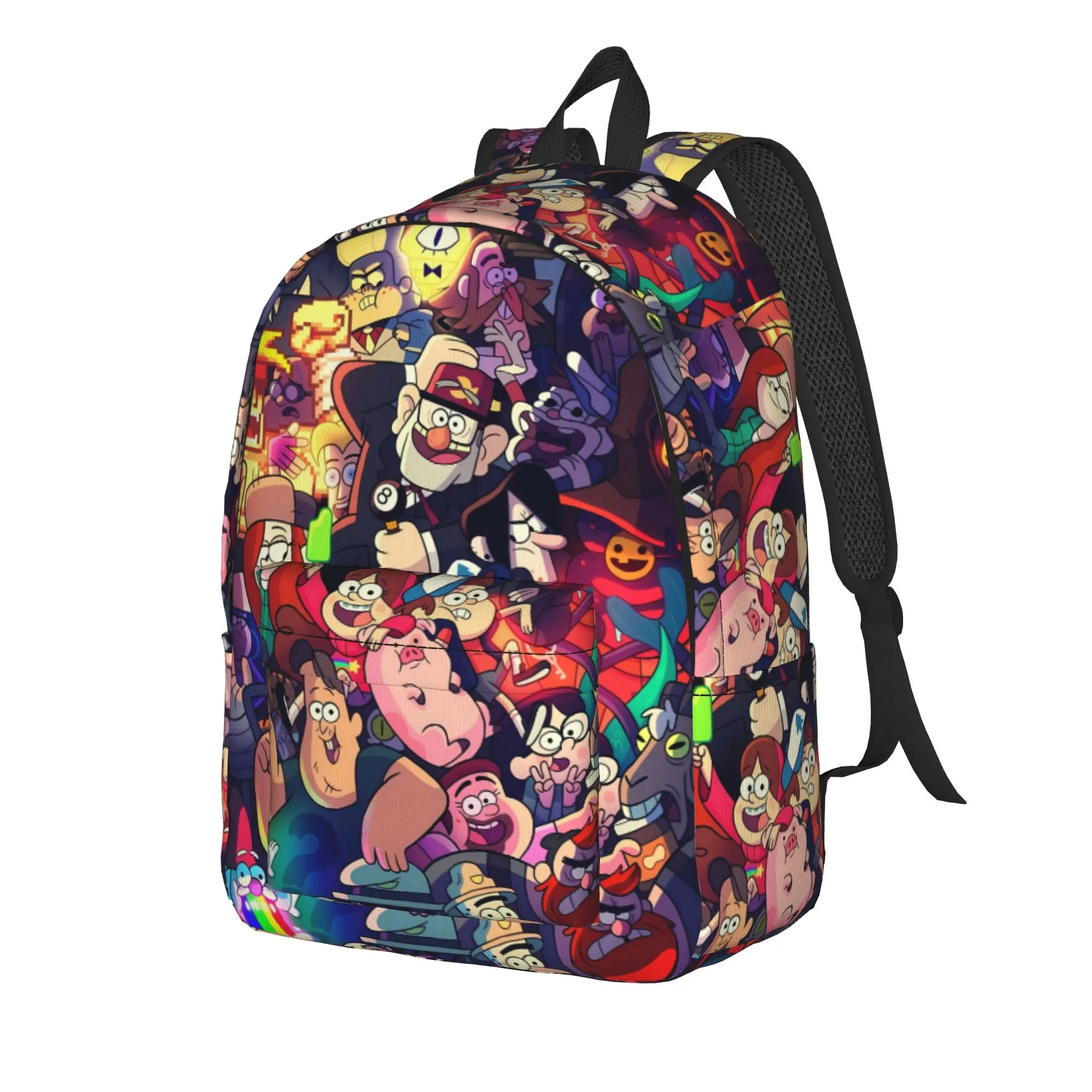Backpack Gravitys Anime Falls Outdoor Style Backpacks Female Casual School Bags Design Print Rucksack