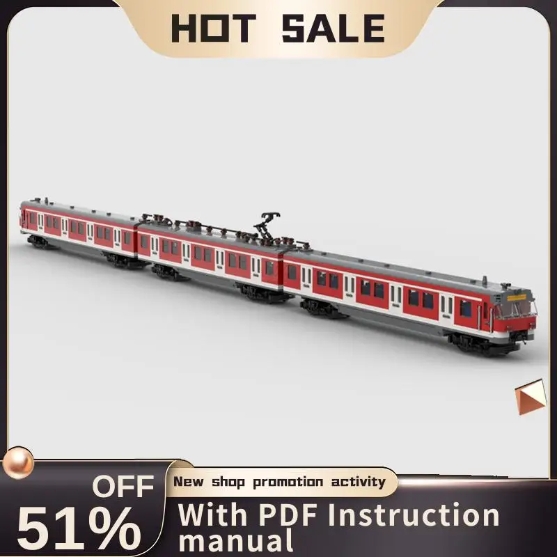 

New 2619Pcs City Technical Train Tracks Railway Moc Railway Class 420 Model Building Blocks Diy Creative Ideas Toy Birthday Gift