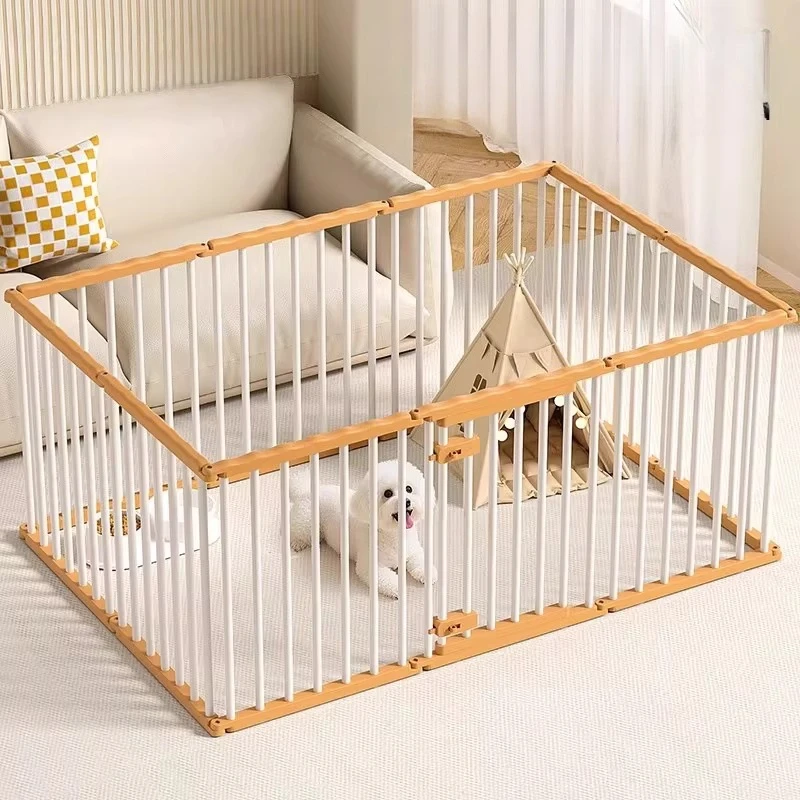 

Accessories Kennel Dog Fence Supplies Stuff Outdoor Equipment Dog Fence Large Extendable Folding Kojec Dla Psa Pet Supplies