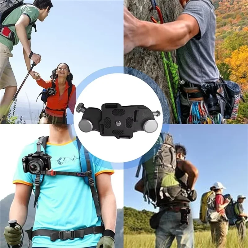 A52T Camera Waist Belt Clip For Dslr Camera Clamp Shoulder Strap Clamp Mounting Camera Accessories