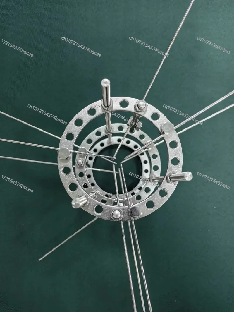 Orthopedic Surgical Instruments for Tibial and Femoral Fractures - Bone Extension Ring External Fixator