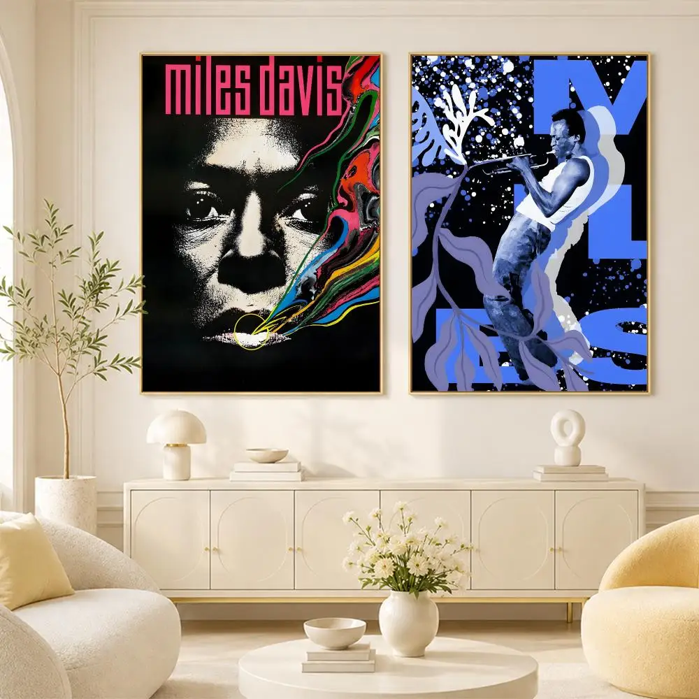 Miles Davis Poster Room Home Decoration Interior Wall Art Printing Garage Posters Gift