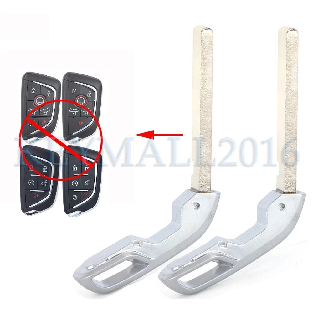 

2 Remote Blank Key Blade for Chevrolet Corvette C8 2020 2021 2022 for Cadillac Escalade Lyriq XT4 2023 2024 YG0G20TB1 13538852