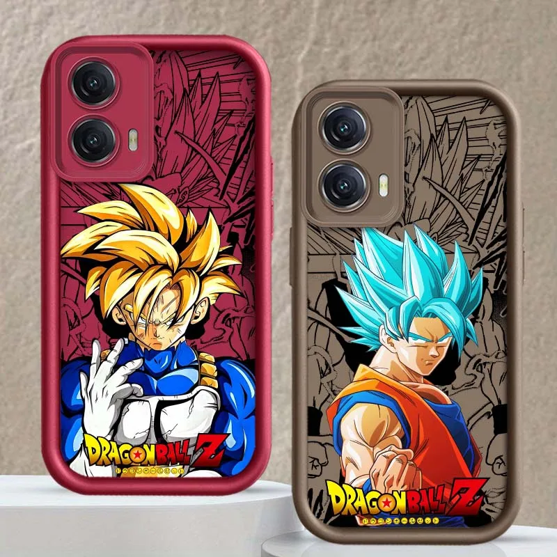 Arte d-dragon balls saiyan capa para motorola moto edge g85 g54 g35 g34 g32 e22 e14 g04 50 5g olho escada caso de telefone