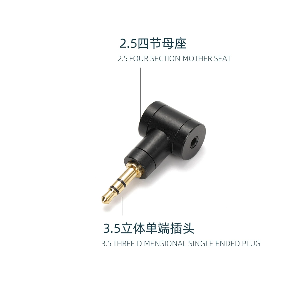 Plug adapter 3.5 to 4.4 2.5 to 4.4 4.4 to 2.5 4.4 to 3.5 3.5 to 2.5mm 2.5 to 3.5 Lossless sound quality