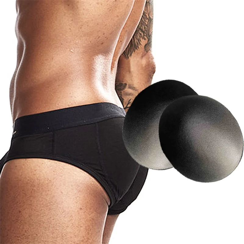 

Men's Buttock Shaper Push Up Cushion Buttocks Increase Breathable Sex Sponge Buttocks Cup Bun Lifter Cushion Gay Sissy Underwear