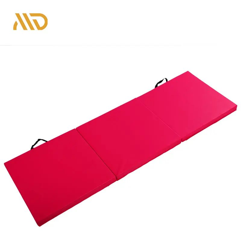 سجادات جمباز قابلة للطي، مادة متينة لممارسة التمارين الرياضية، بساط معدات تمارين الصالة الرياضية #3