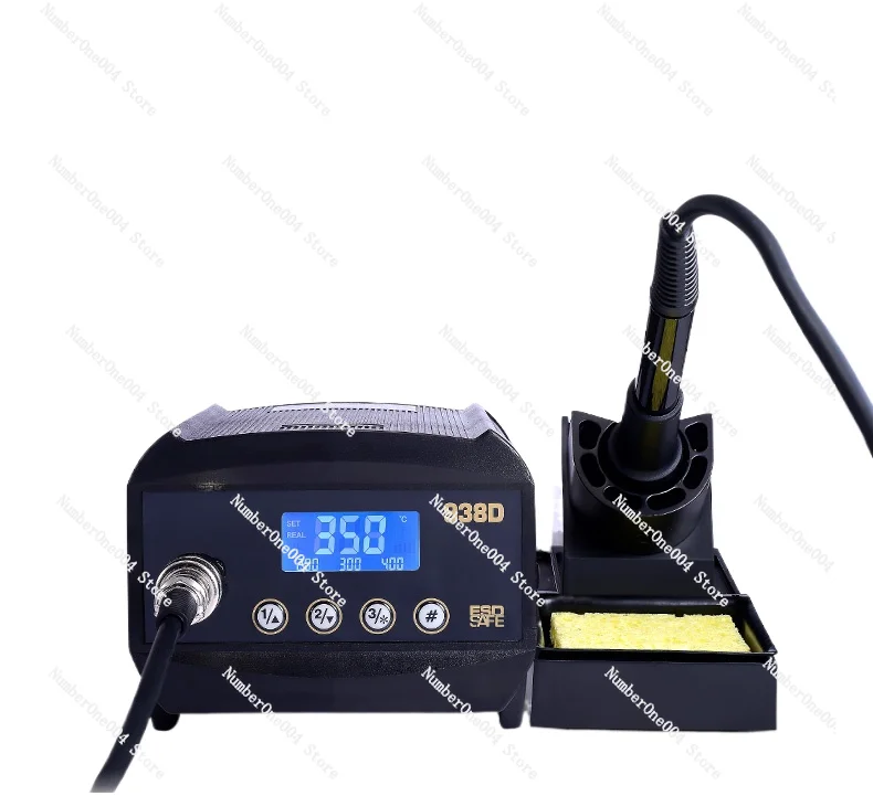 

60W high-power adjustable temperature anti-static digital display 936 welding table household maintenance welding