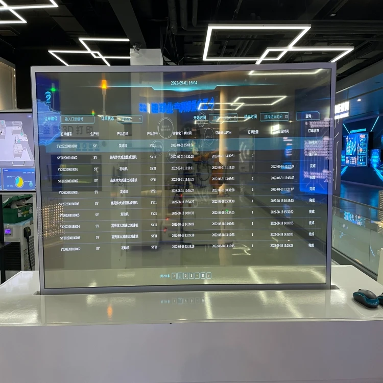 TFL Digital Signage and Displays 55inch Transparent OLED