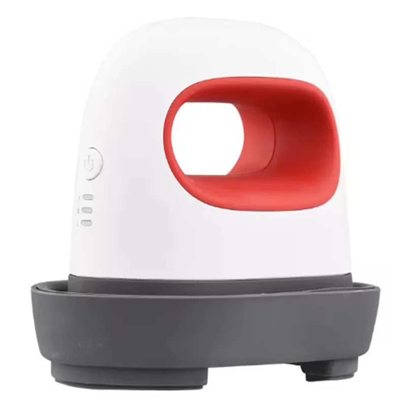 Hot Sale-Portable 220V Mini Heat Pressing Machine T-Shirt Printing DIY Easy Heating Transfer Pressing Iron Machines Red EU Plug