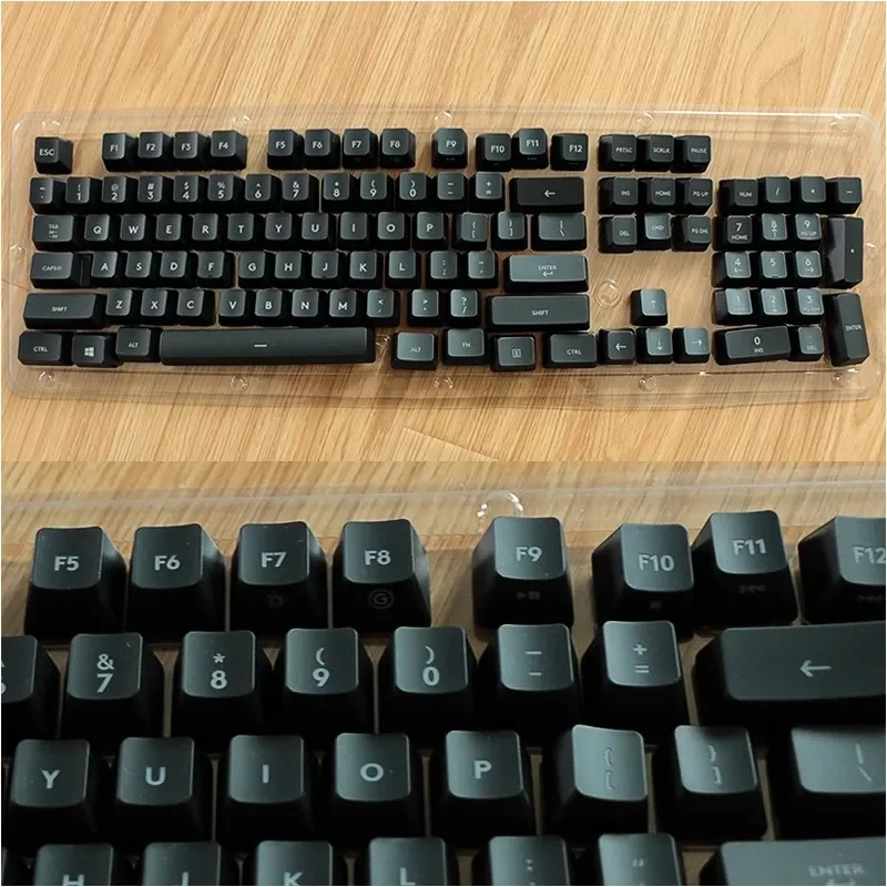 1 Set Original New Key Caps For Logitech G413 Mechanical Keyboard With Romer-G Switches Genuine Backlit Keycap US Version view 2