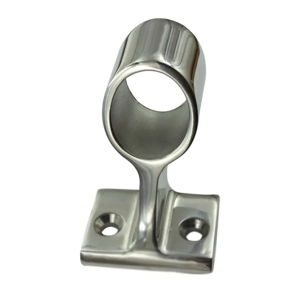 Fitting Railing base Yacht Midship bracket Bracket Tube Marine Railing Support Boat Hand Rail Stanchion