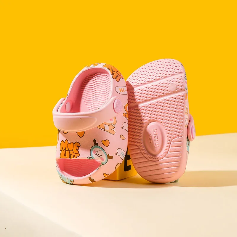 2023 Summer Baby Sandals Kids Boys Girls Child Sandal Flat Heels Slippers Children Home Garden Shoes for Toddler Girls Slipper