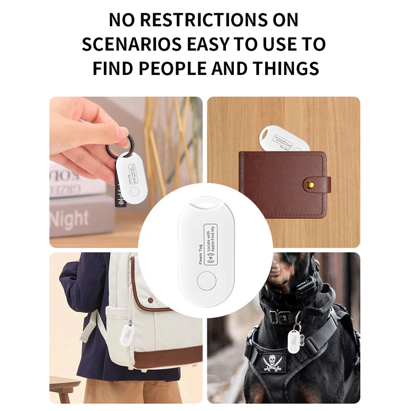 GPS Tracker Tag Dla Dzieci Elder Smart iTag Mini Pet Tracker Bluetooth Smart Tag Car Lost Tracker Dla Apple IOS System Find My