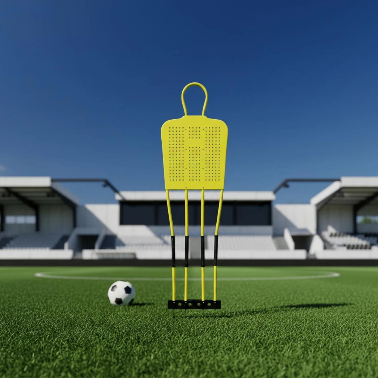 Ground Spike Training Mannequin Sturdy Soccer Training Mannequin Soccer Figure Portable Sports Equipment Wear-Resistant