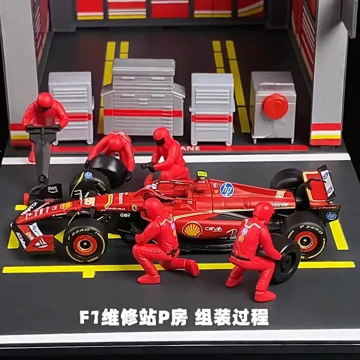 訳あり(5台ケース無し) Ferrari F1 ミニカー 7台セット 1/43 New In Stock Bburago 1:43 Ferrari F1 7pcs Suit Alloy Miniature
