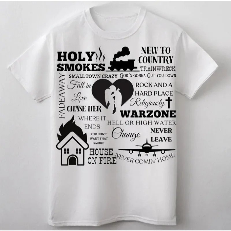 Bailey Zimmerman Merch Unisex T-shirt Men Short Sleeve Tops fashion Tee Clothes Causal Y2K Tops