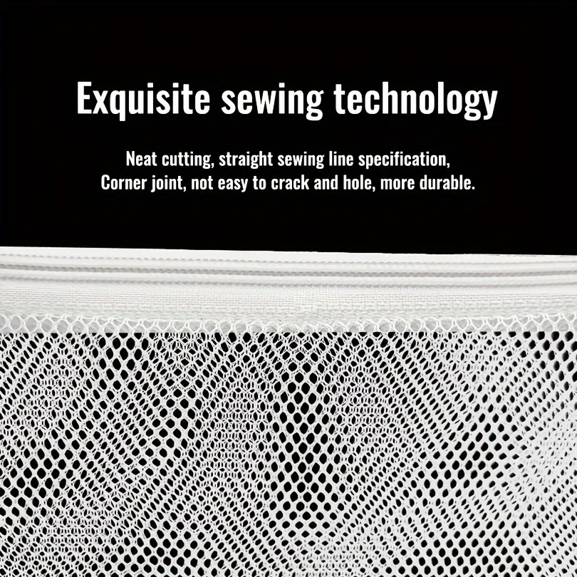 Reusable Zipper Filter Media Bags for Aquariums - Fine Mesh Fish Tank Filter Bags for Activated Carbon & Protein Skimmers view 2