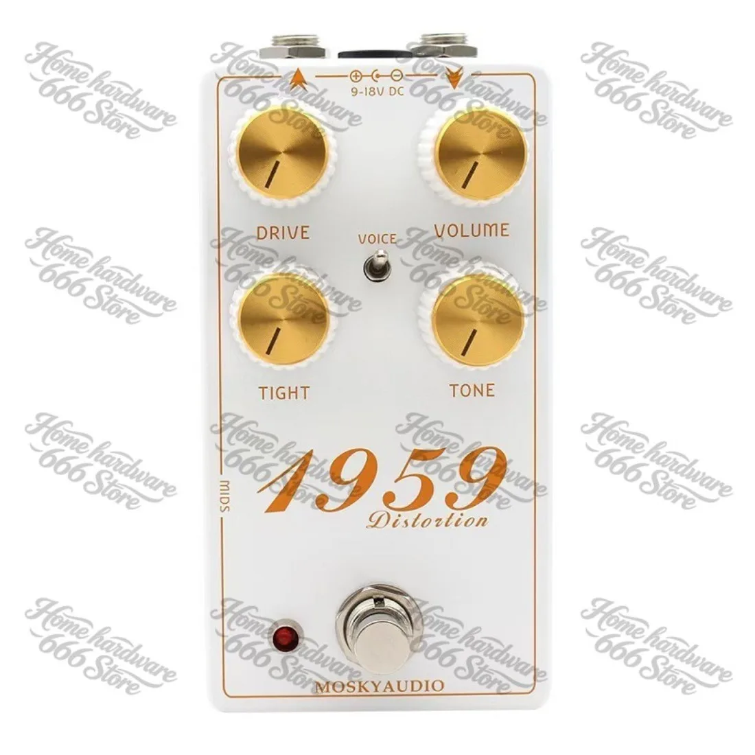 For MOSKYAUDIO 1959 Distortion Effects, Electric Guitar Monolithic Effects  Distortion Tones