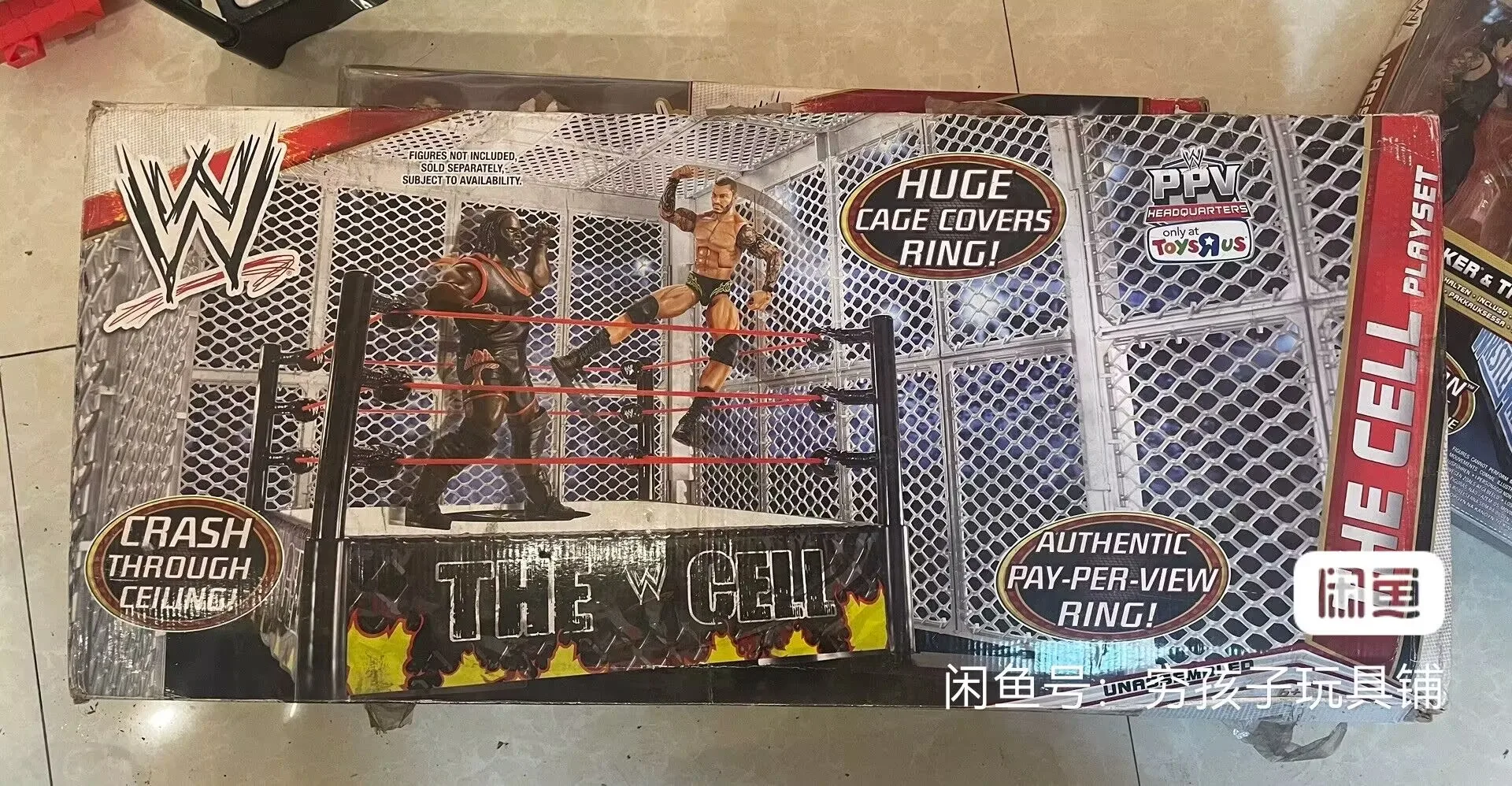 6-7inch doll figure wwe aew Mattel Wrestler Radium Iron Cage RECREATE ALL THE ACTION OF THE CELL MATCH