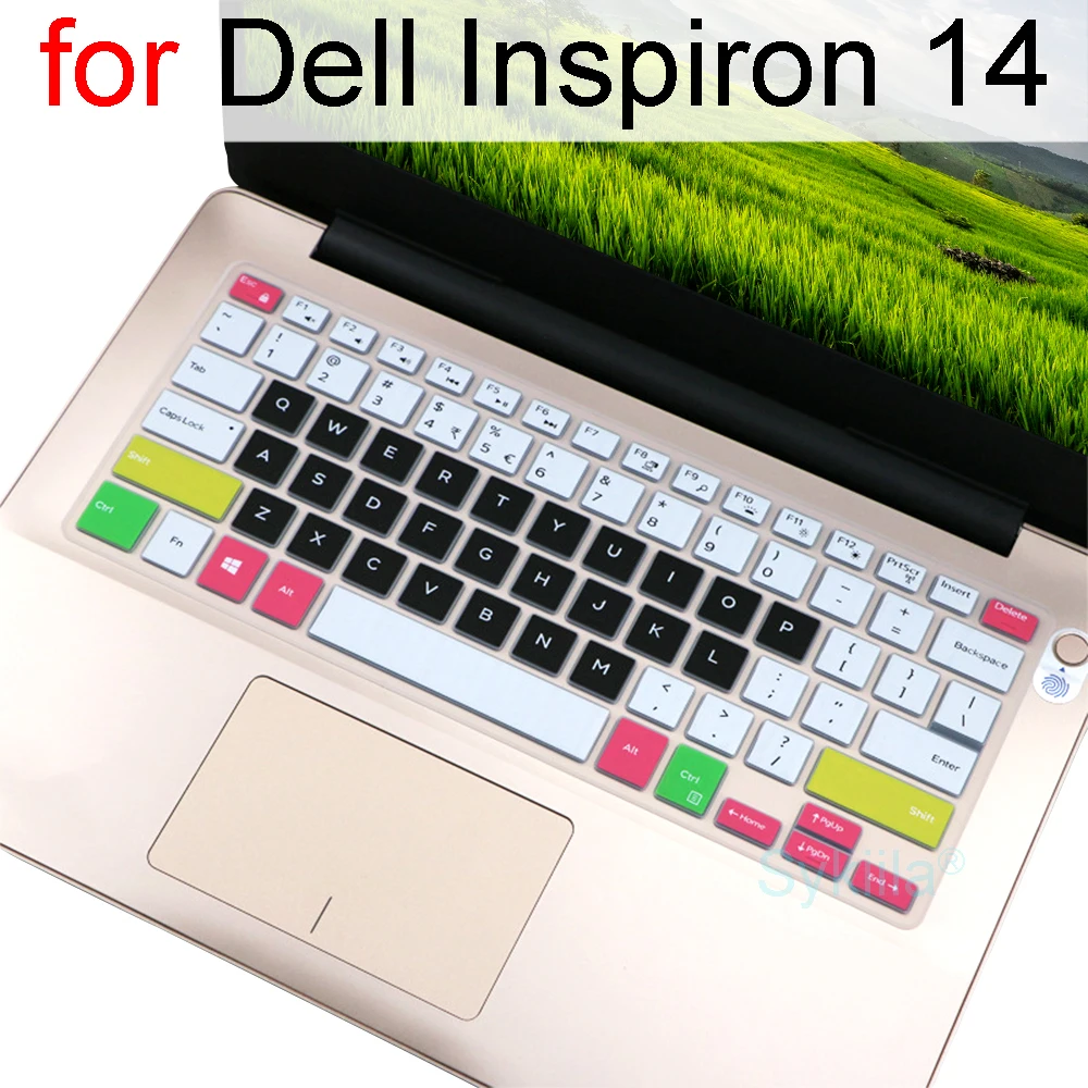 Keyboard Cover for Dell Inspiron 14 3000 3493 3490 3482 3480 3476 3473 3465 5488 5491 5498 14R Silicone Protector Skin Case