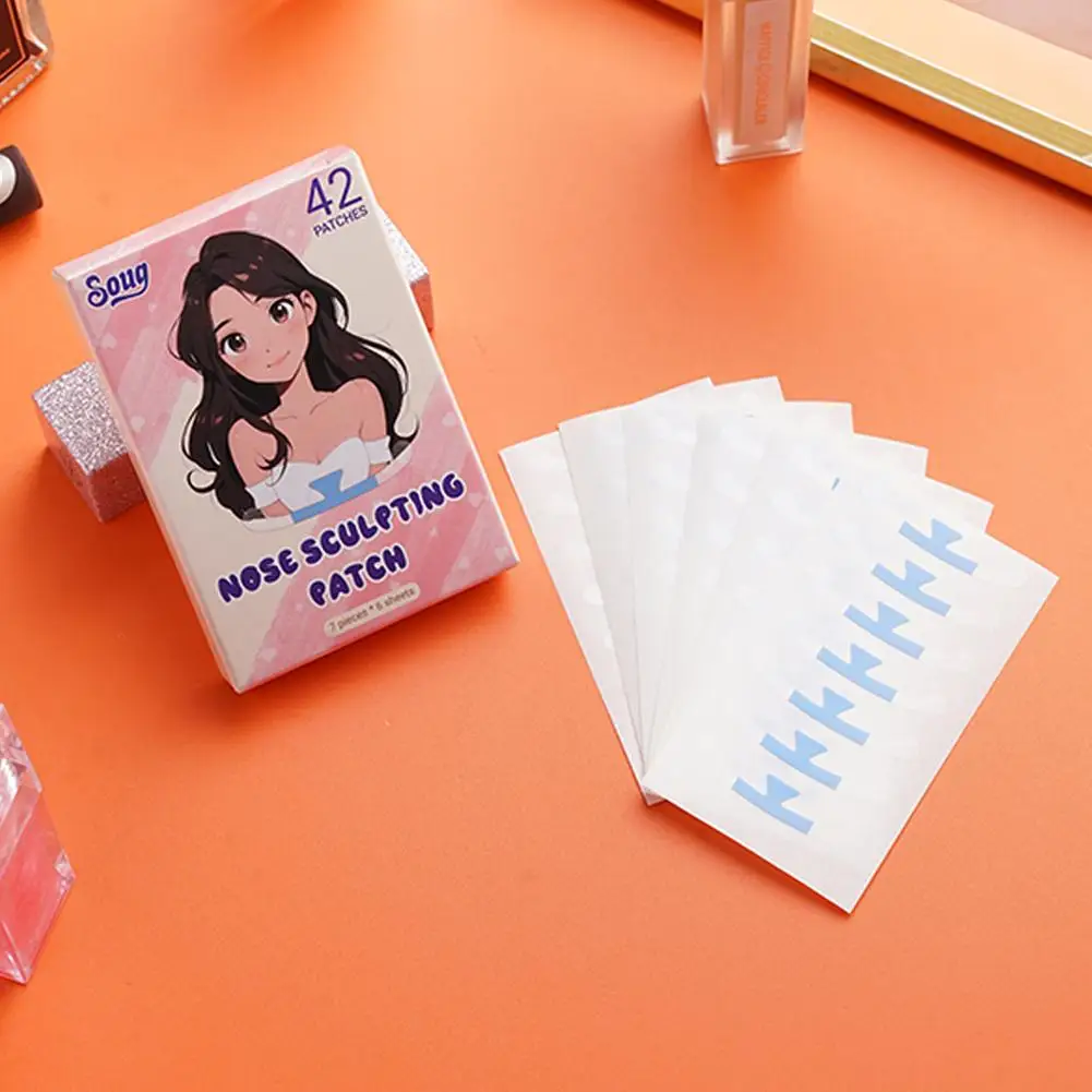 Patch d'aile de nez rétractable, autocollants invisibles, amincissants, ailes de beauté fines, nez étroit, outils de maquillage pour femmes