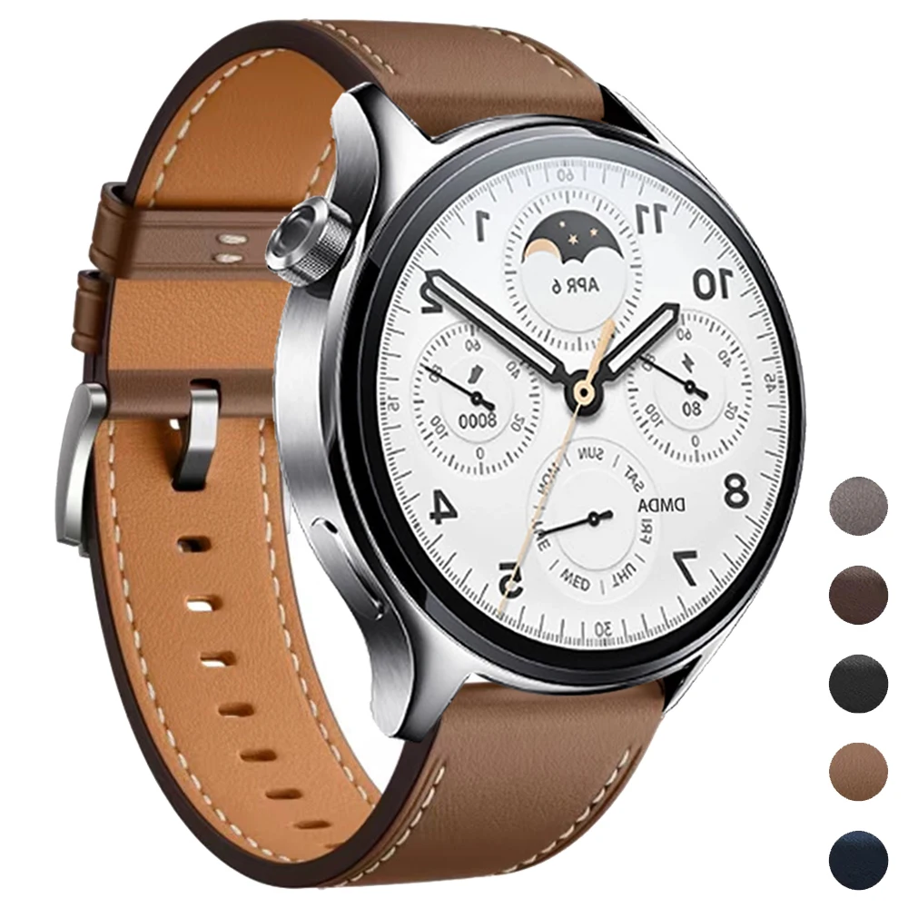 22Mm Leather Watchs… - image