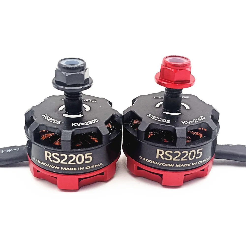 Brushless Motor RS2205 2300KV 2205 CW/CCW aircraft model four axis 5-inch for 2-6s 20A/30A/40A FPV Racing Quadcopter ESC Drone