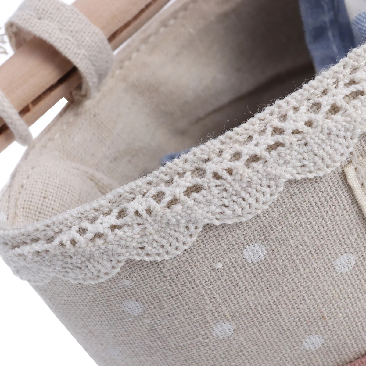 

4Pcs Hanging Storage Bag Organizer Premium Cotton Linen Wall Storage Bags Large Capacity Home Space Saving Organizer