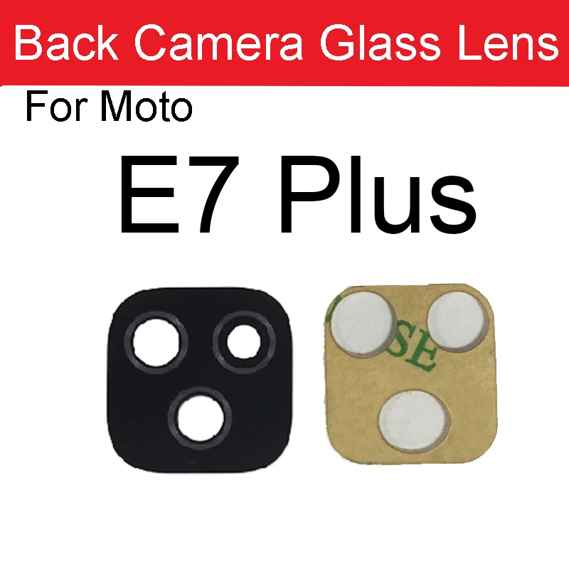 10Pcs/Lot, Camera Glass Lens Back Rear Camera Glass Lens Sticker For Moto E6 E7 Z3 Z4 G9 Play Plus One Vision One Fusion E6s