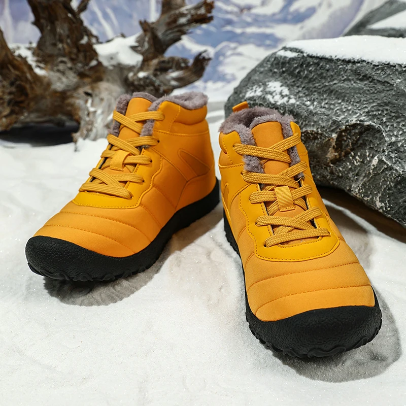 Botas de nieve de invierno Unisex de alta calidad, impermeables, antideslizantes,calzado informal y de uso diario ​