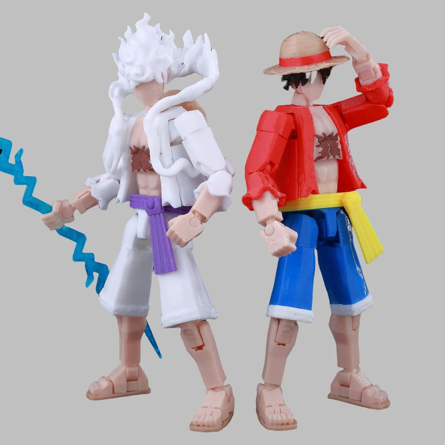 9L3D Printed Anime Naruto Demon Slayer Pirate Hunter Greenblade
