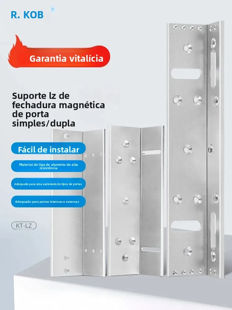 Suporte de bloqueio magnético KOB 280 kg suporte em forma de L de bloqueio magnético 180/280/350/500LZ suporte de controle de acesso