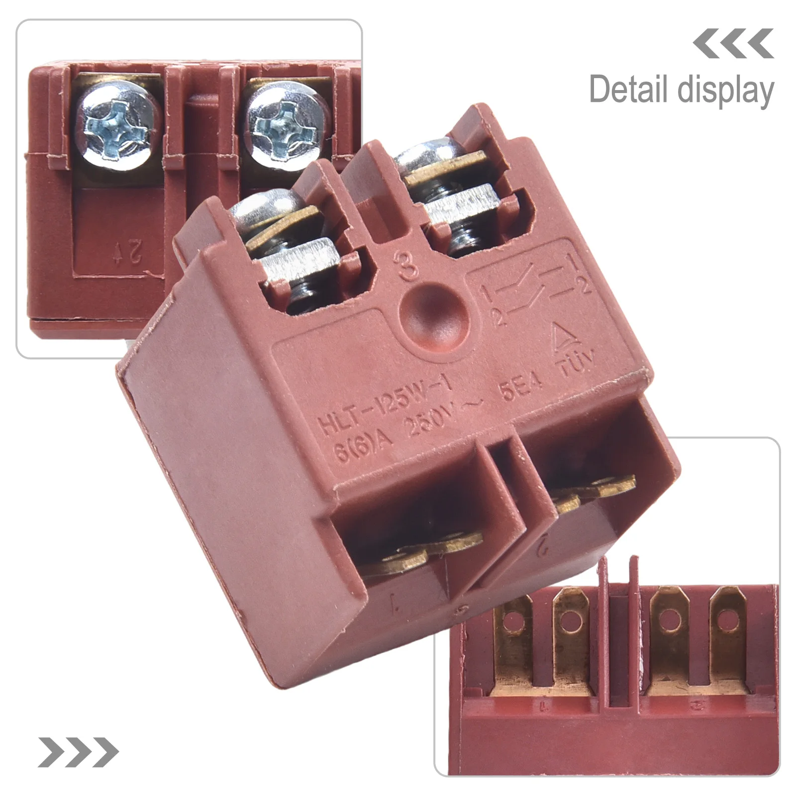 Angle Grinder Switch Replacement Parts Push Button Switches 650560-8 Replaces GA5030 GA4530 9557NB 9555NB 9554HN 9558PB
