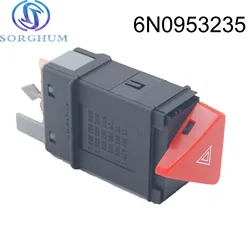 Button Button pulsante interruttore spia emergenza pericolo per VW Transporter Polo Classic Lupo