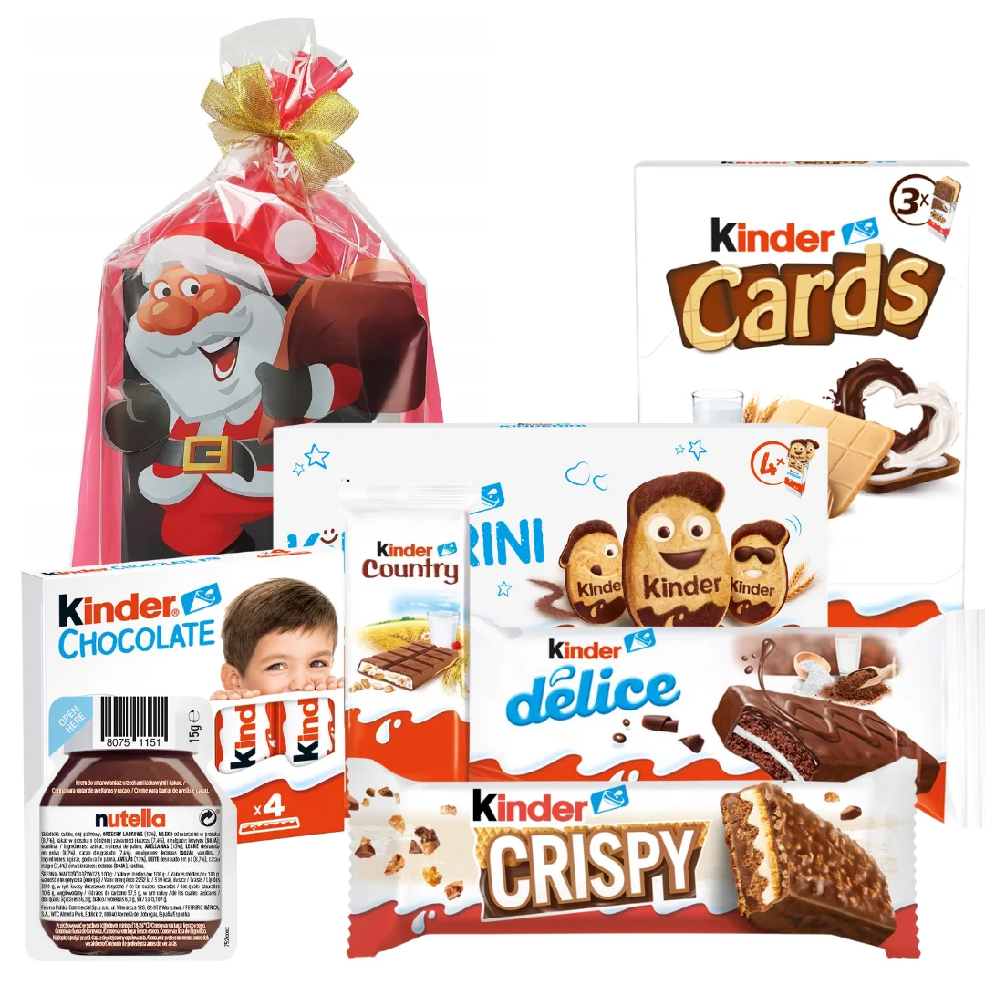 طقم هدايا للأطفال حلويات سانتا كلوز #1