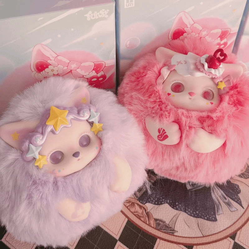 

Kawaii Fluffy Ball Blind Box Vinyl Plush Mystery Box Dolls Kawaii Action Anime Doll Special Girl'S Birthday Present