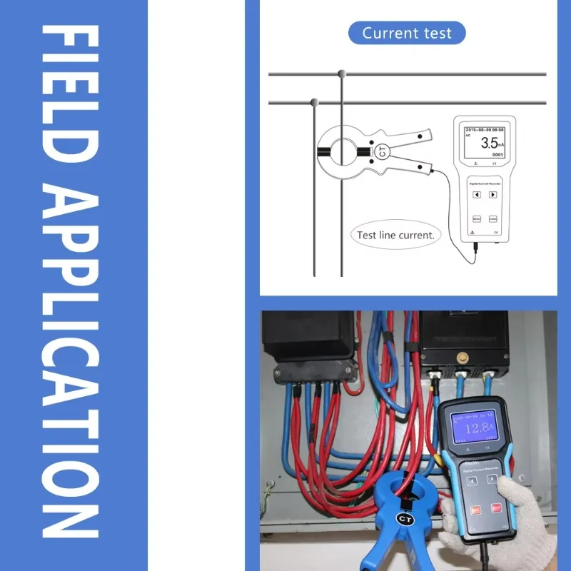 ES5001 Digital Clamp Meter Current Tester Upgrade AC 0.0mA~ 1000A Leakage Current Ammeter Manufacturing
