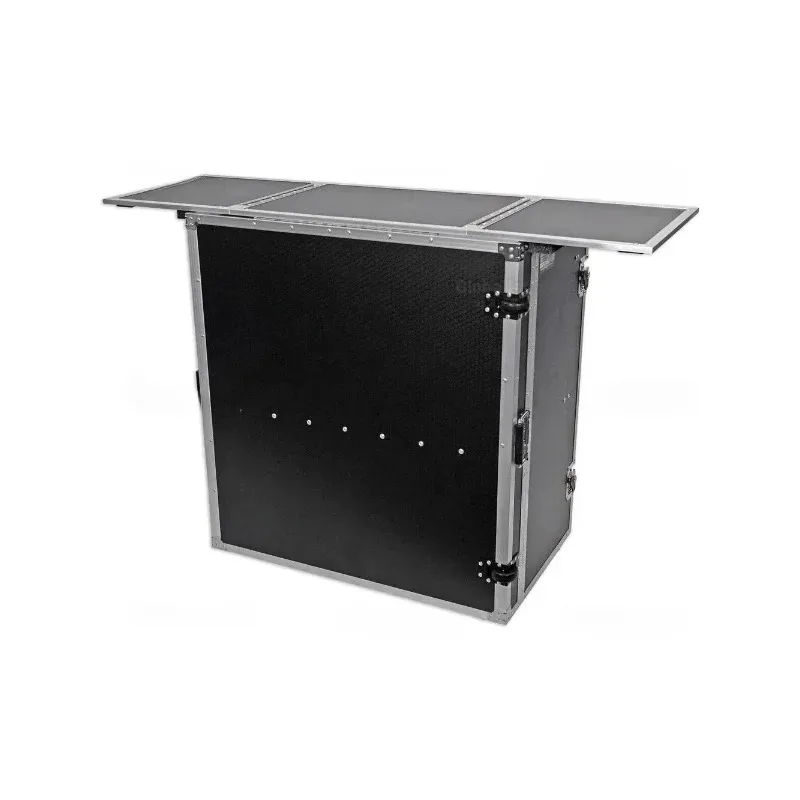 ProX XS DJSTN Portable DJ Table - Outdoor Nightclub Bar Air Box Cabinet Folding DJSTN pro Portable Disc Jockey Table