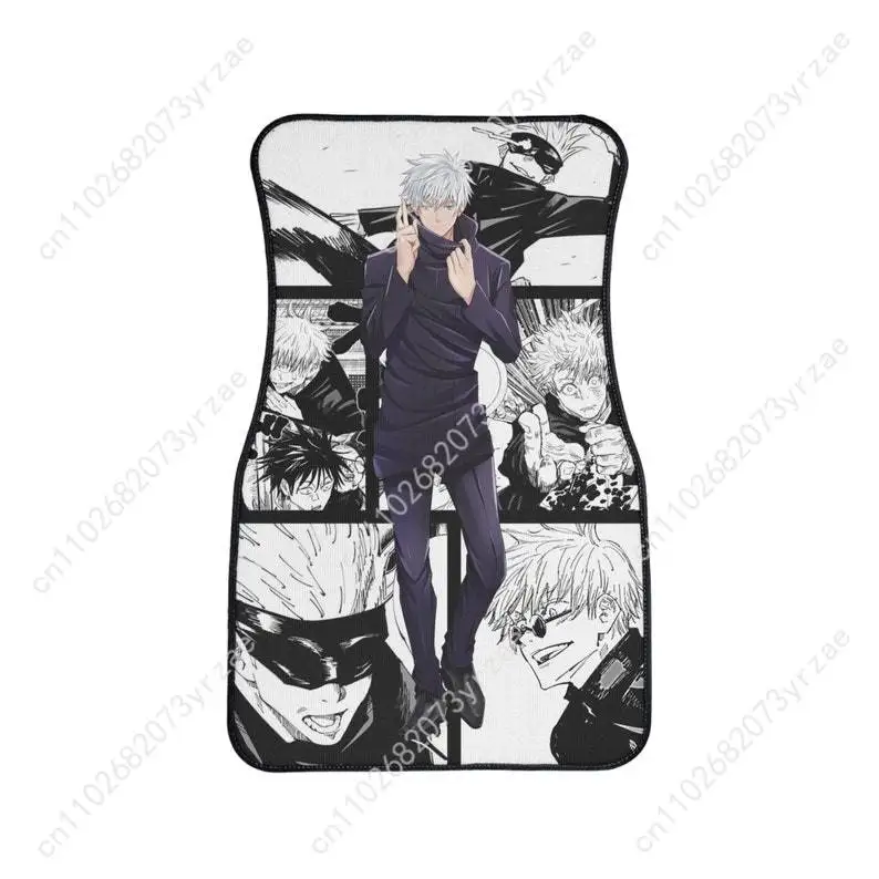 

Anime Characters 4pcs Universal Car Floor Mats All-Season Fashionable Auto Interio Absorbent Non-Slip Washable Car Floor Mats
