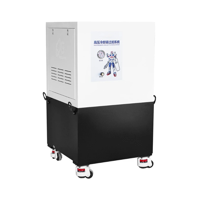 

High pressure center water outlet system CNC machine tool spindle chip breaking chip removal deep hole processing filter device