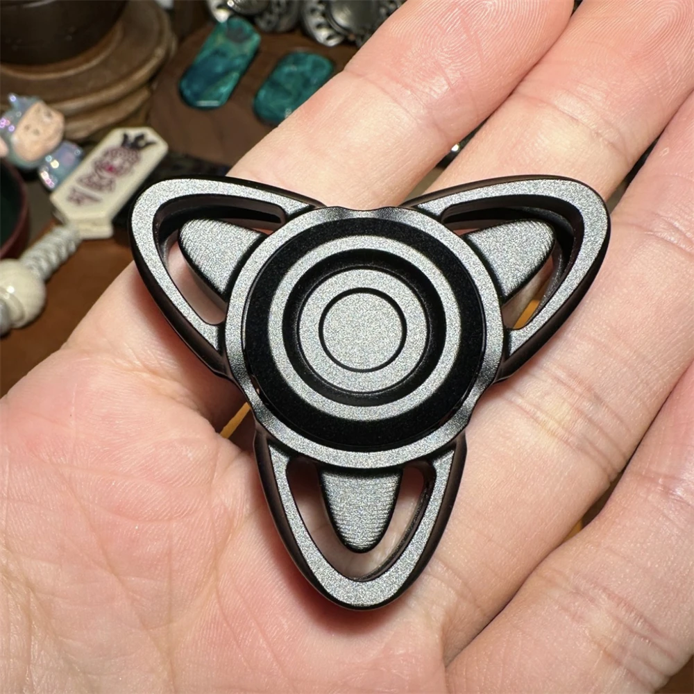 Liga de alumínio fidget spinner edc slider brinquedos anti estresse mão spinner para tdah autismo ansiedade alívio terapia sensorial brinquedos
