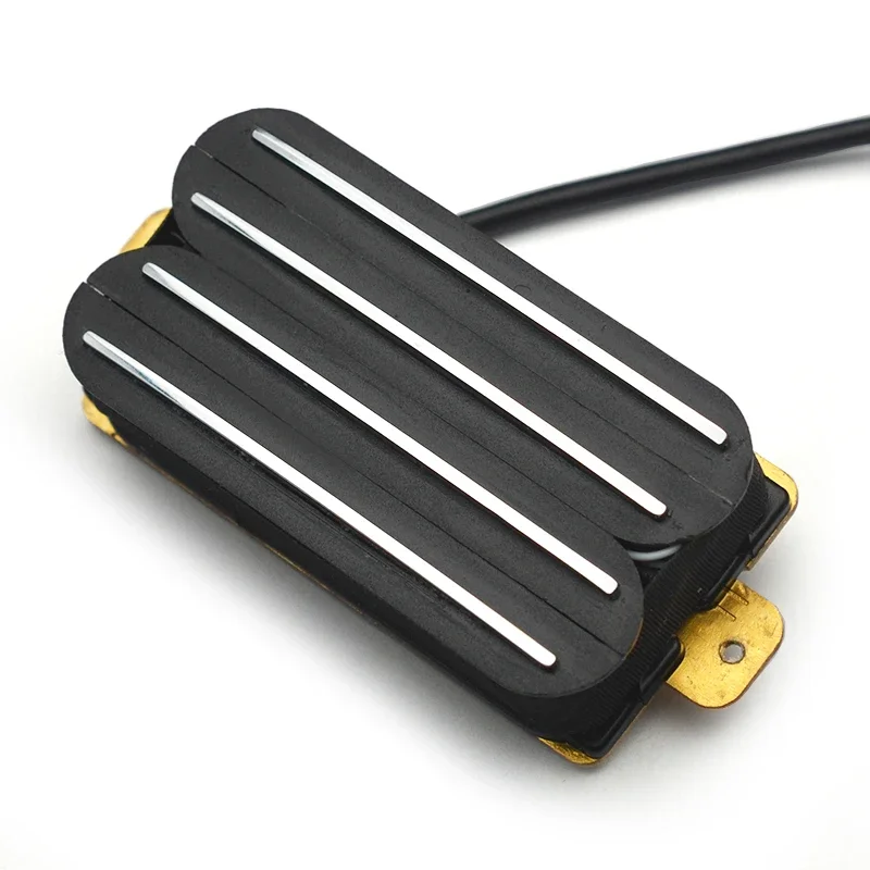 

High Output - 18K Coil Split Ceramic Pickup Quad Coil / Heavy Metal Pickup Rail Type / Black