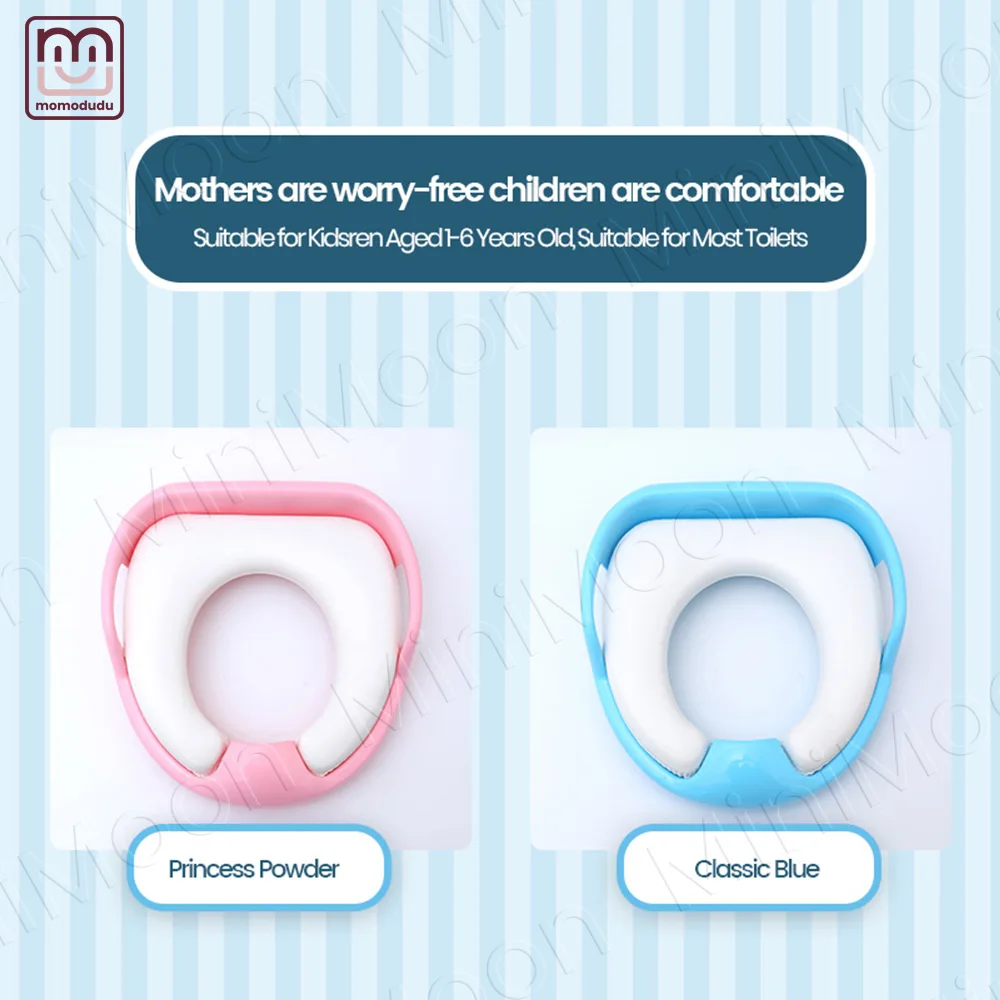 Soft Baby Toilet Seat with Cushioned Design, Encourages Potty Training with Comfort & Fun for Toddlers